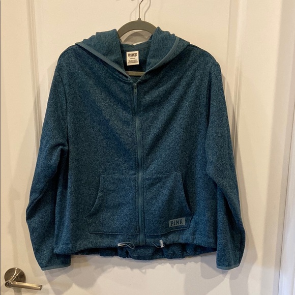 PINK Victoria's Secret Jackets & Blazers - PINK Victoria's Secret Hoodie Jacket L